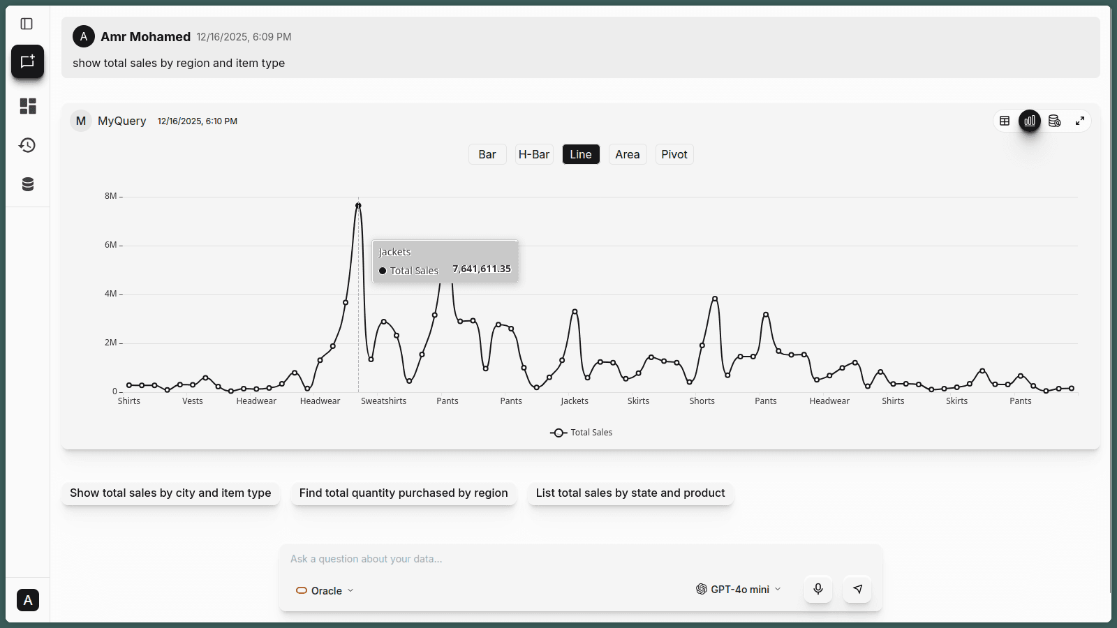 Report Builder Screenshot