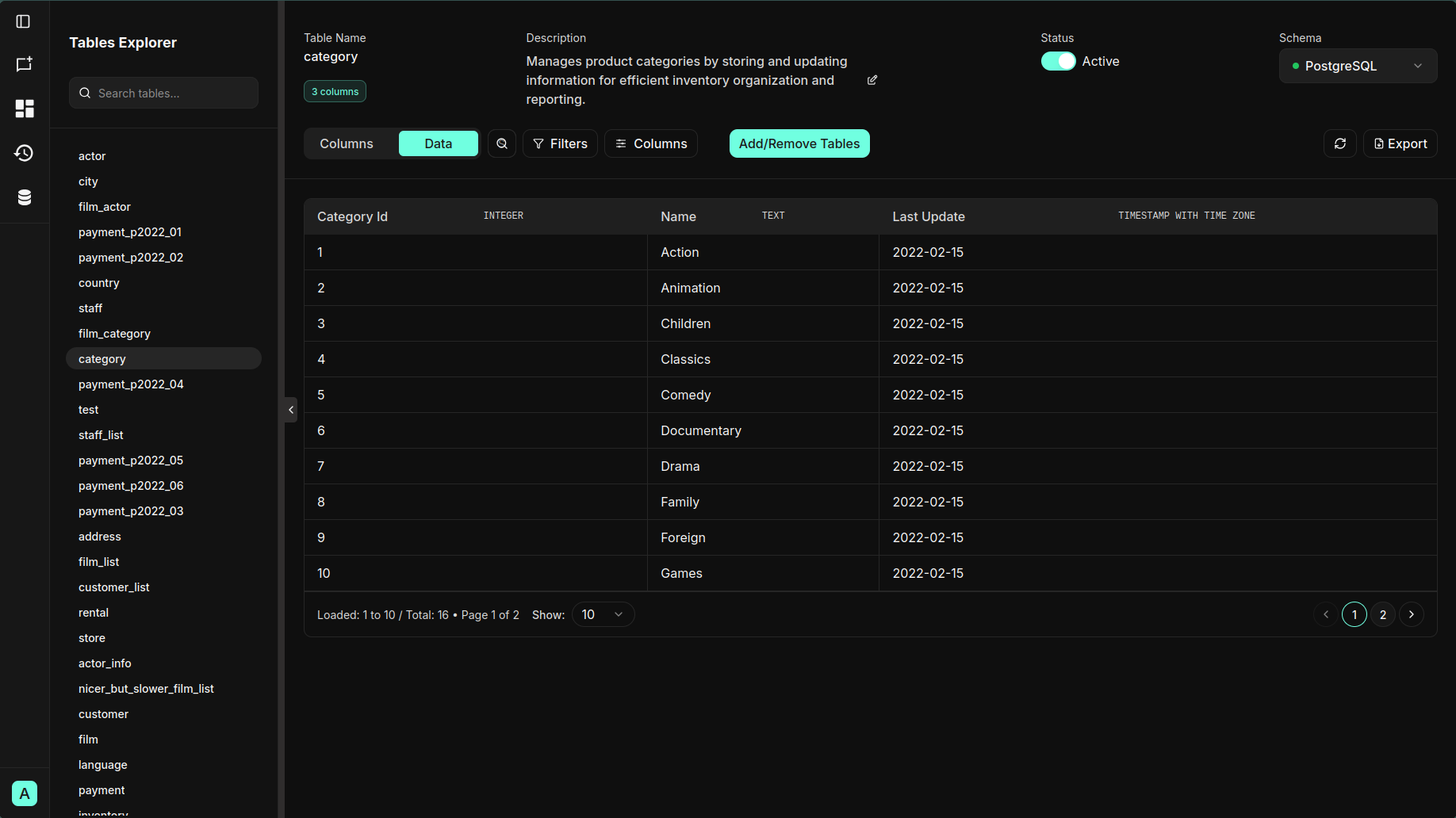 Finance Dashboard Screenshot